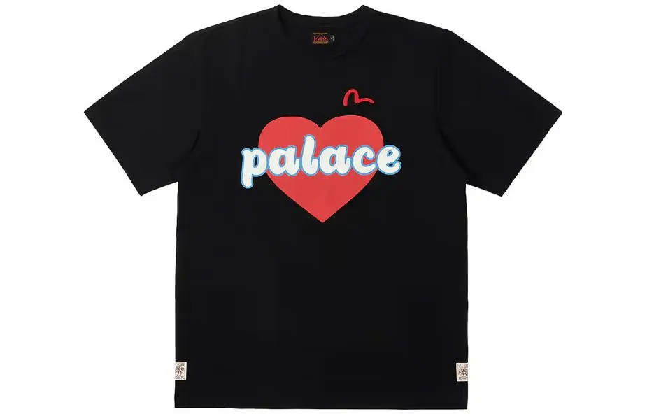 PALACE X Evisu Heart T shirt