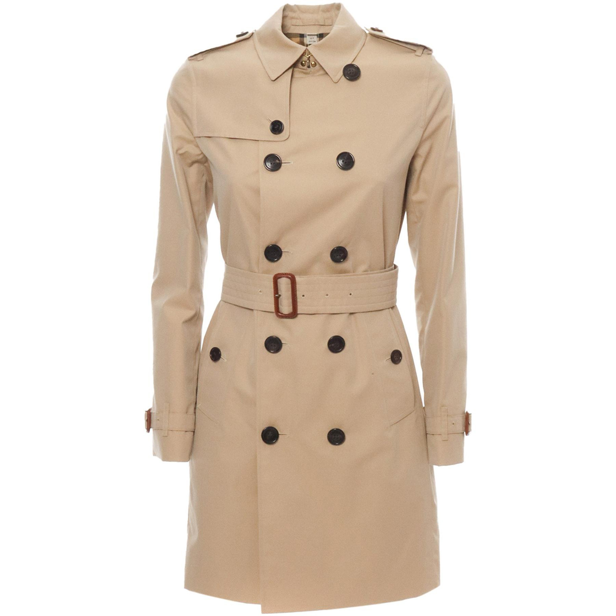 Пальто Burberry (бежевое) — фото 1
