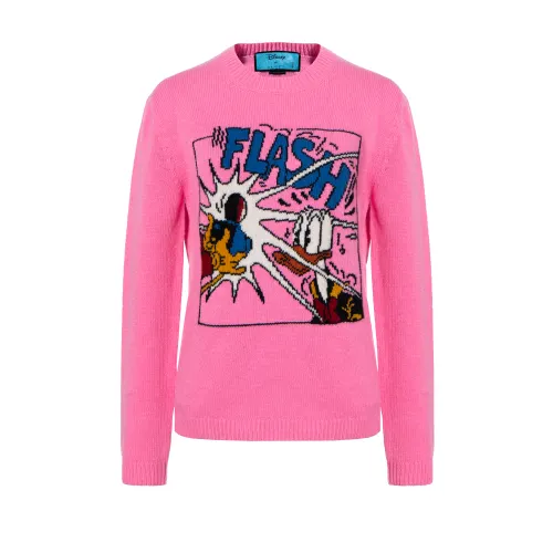 【Previous Season】x Disney Donald Duck intarsia jumper
