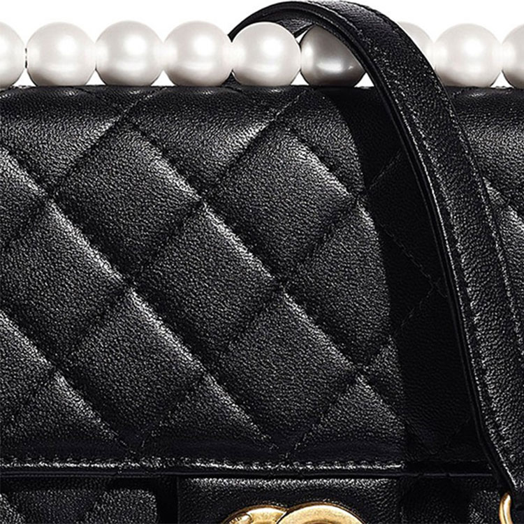 Женские сумка Chanel Classic Flap CF (черная) — фото 4