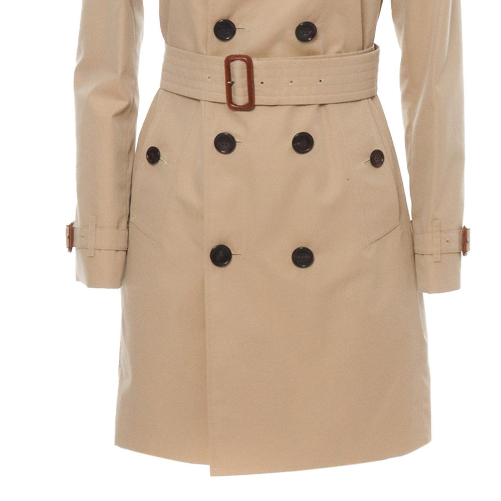 Пальто Burberry (бежевое) — фото 6