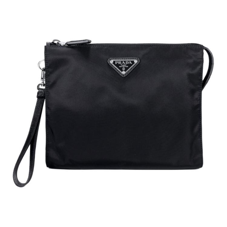Мужская косметичка Prada Re-Nylon (черная)