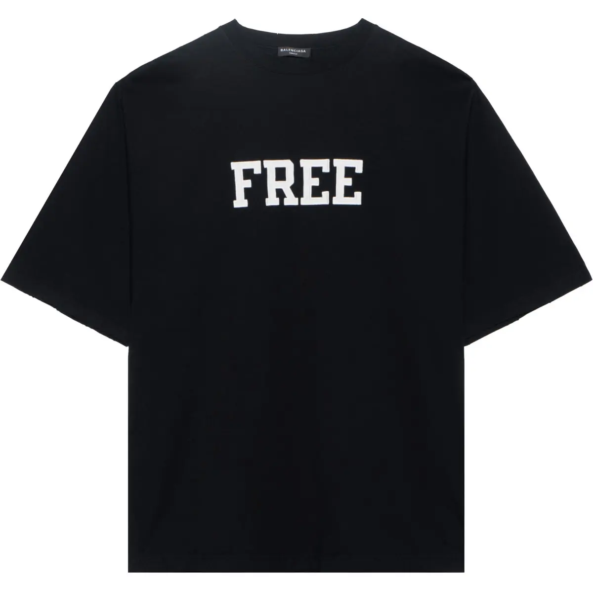 Balenciaga T Shirt Unisex Black