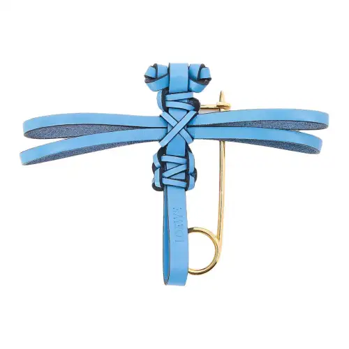 LOEWE Cow Leather Bag Accessory Women's Sky Blue