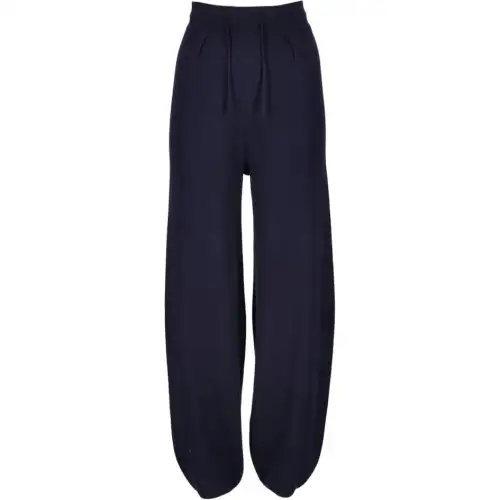 Loro Piana Casual Pants Women's Marine Blue