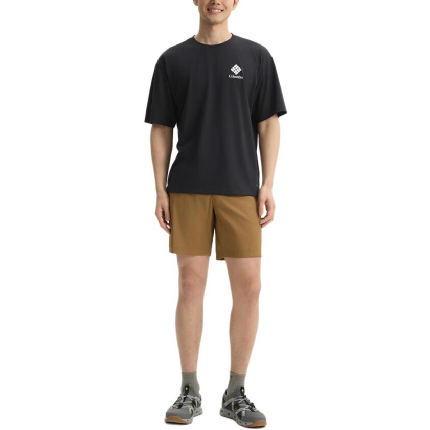 Columbia Quick Dry T Shirts Unisex Black