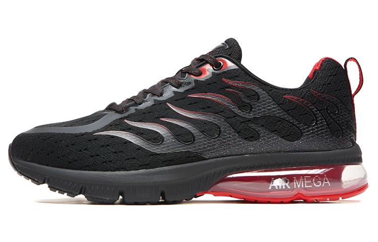 XTEP Cushioning Breathable Low top Running Shoes Men’s Black Red