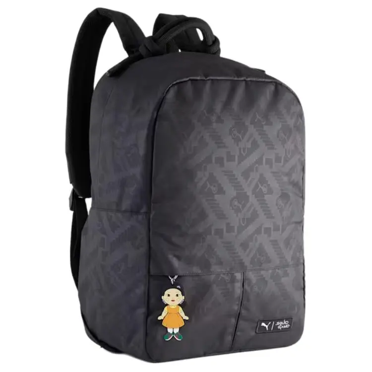 PUMA × SQUID GAME Collaboration Polyester Backpack Unisex Dark Slate