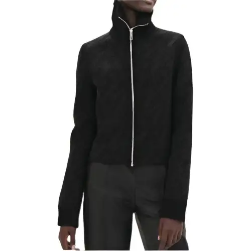 HERMES Jackets & Coats Women's Black