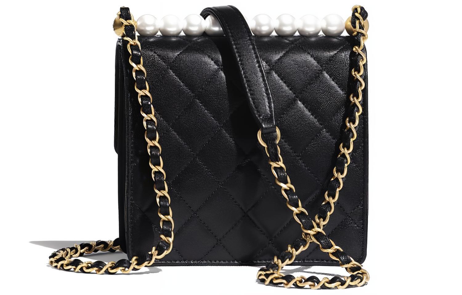 Женские сумка Chanel Classic Flap CF (черная) — фото 3