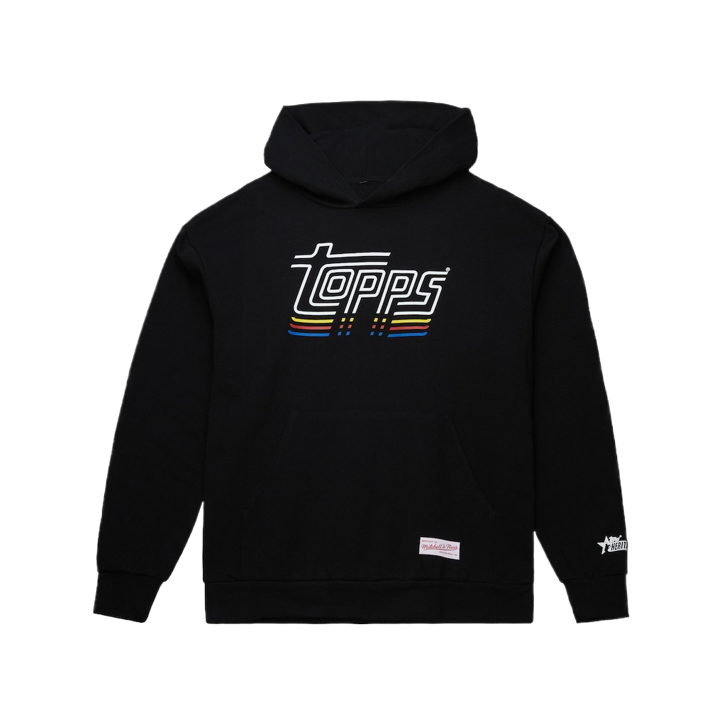 Mitchell & Ness M&N x Topps Heritage Mitchell & Ness hooded pullover loose long-sleeved sweatshirt, same style for men and women