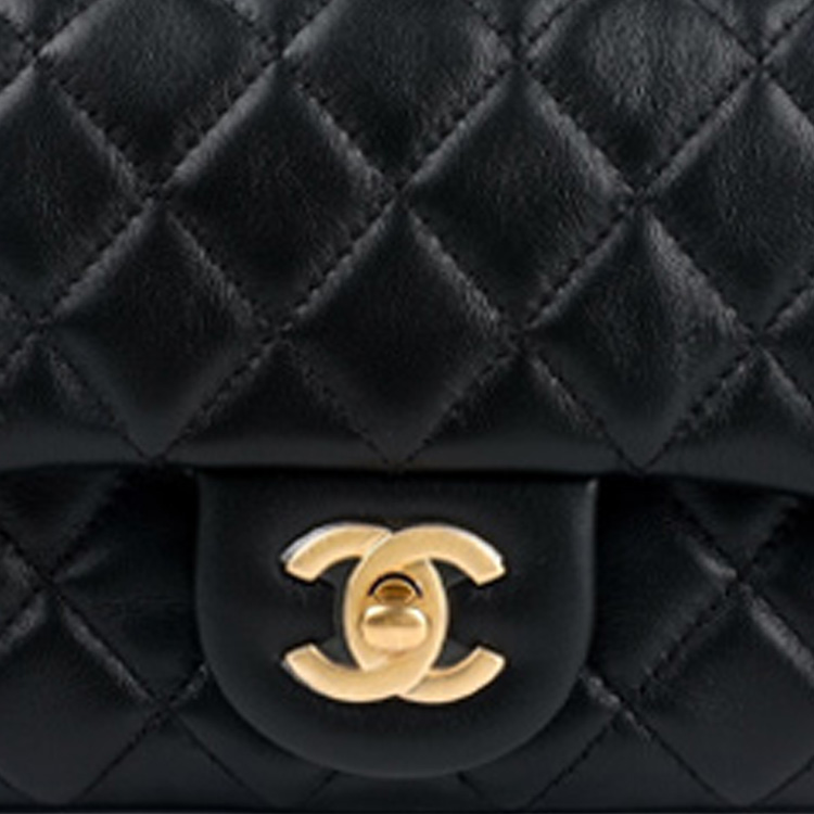 Женская сумка Chanel Classic Flap CF 22S mini (черный) — фото 4