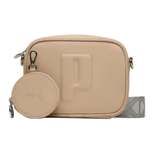 PUMA Nylon Shoulder Bag Women's Granola Oatmeal