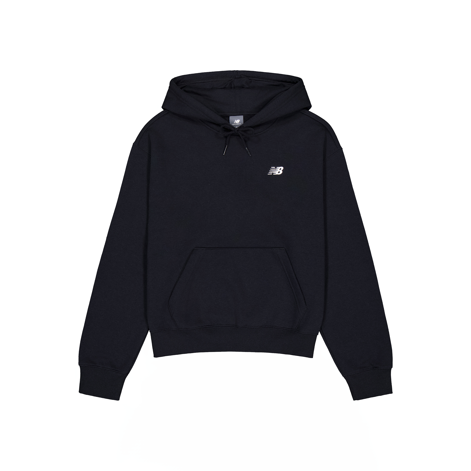 Женское худи New Balance Sport Essentials Fleece Hoodie (черное)