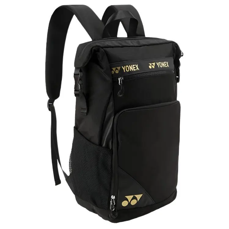 YONEX Large Capacity Badminton Racket Bags 2 Pcs Sports, Casual Backpack Black Unisex Front Storage Pocket
