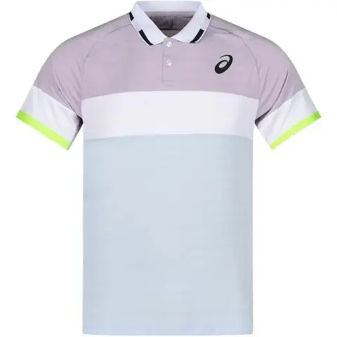 Asics Polo Shirt Men's Light Purple