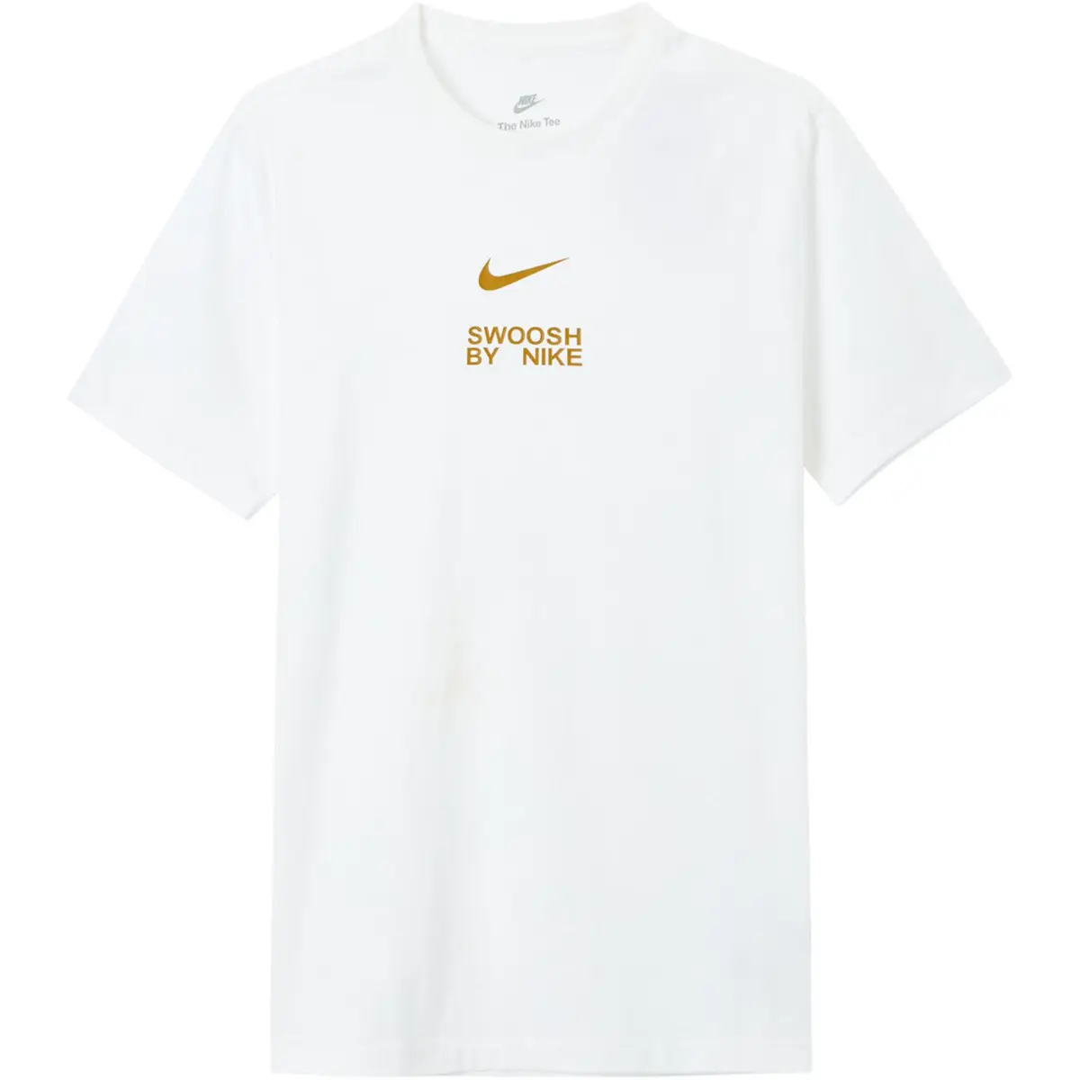 Nike T-Shirts Men's White Crew Neck Moderate