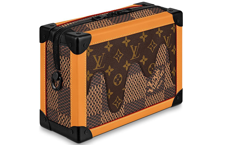 Мужские сумка Louis Vuitton x Nigo (коричневая) — фото 4