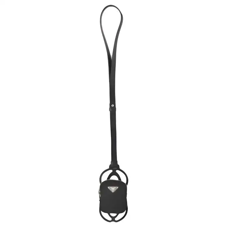PRADA Nylon Cell Phone Pouch Women's Black