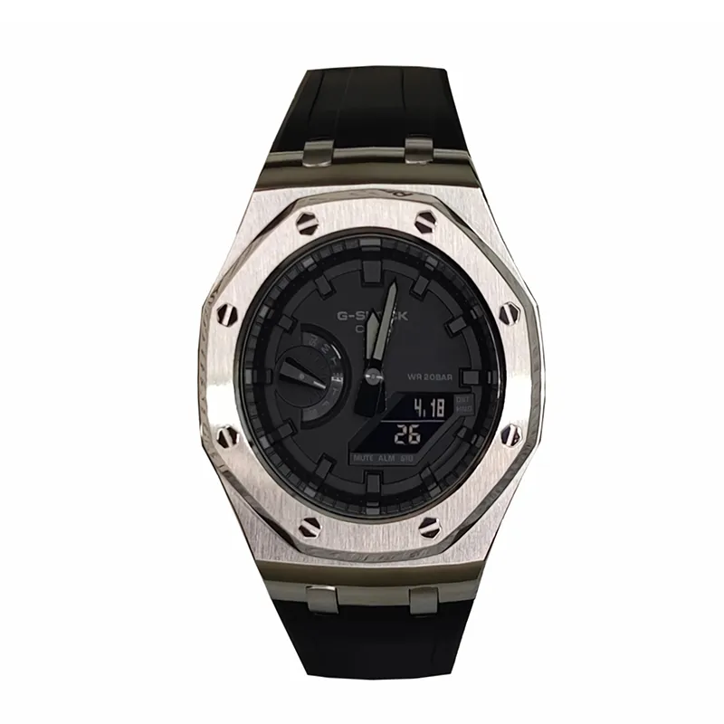 CASIO Men Liquid Crystal/Analog Dual Display Series Black Watch
