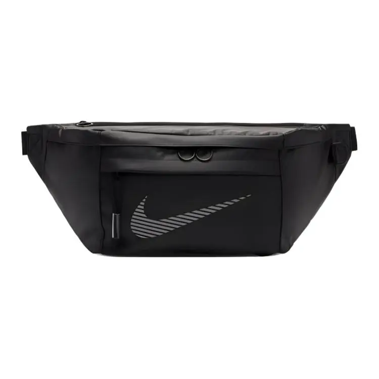 Nike 3M Reflective Polyester Shoulder Bag, Crossbody Bag, Sling Bag Unisex Black
