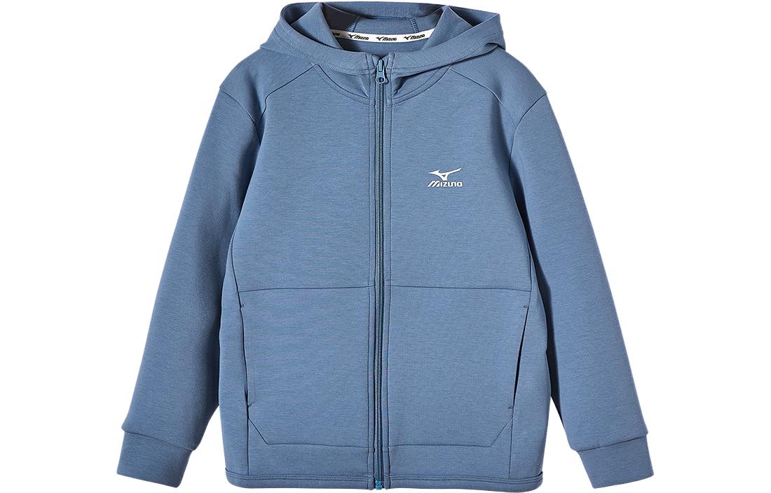 Детское худи Mizuno (синее)