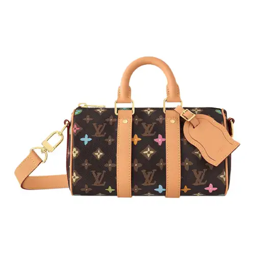 LOUIS VUITTON By Tyler The Creator Keepall Bandouliere 25 Chocolate Craggy Monogram