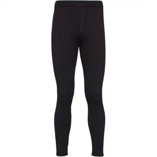PRADA Casual Pants Men's Black Moderate Slim Fit Pants