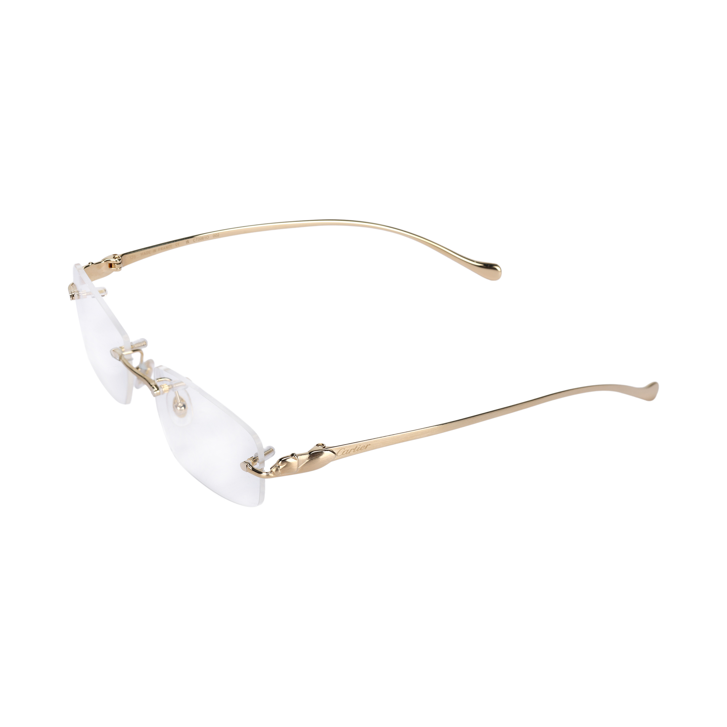 Очки Cartier (золотые)