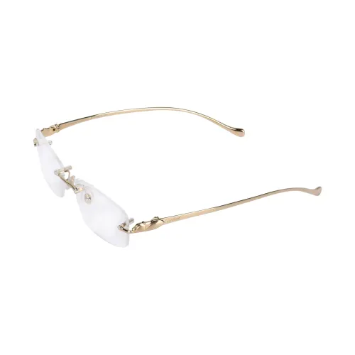 Cartier Rectangular Rimless Glasses