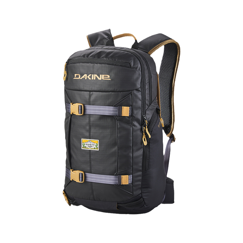 Dakine Capacious ski waterproof black backpack for men and women, for beloved