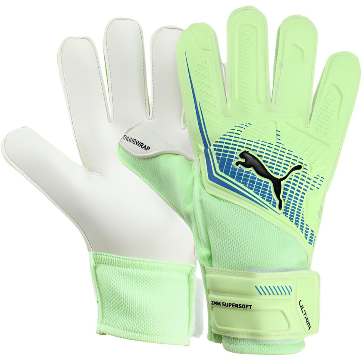 PUMA Goalkeeper Gloves Latex, Fabric Training Competition Adults