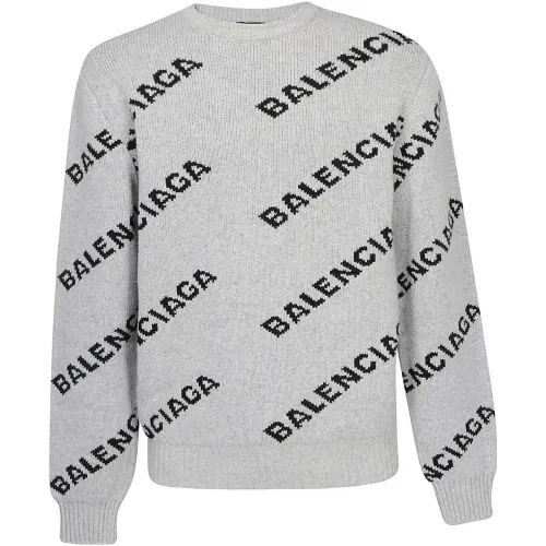 Balenciaga FW23 Sweater Regular Fit Men's Gray