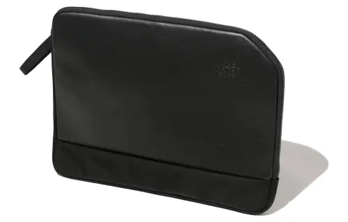 THE NORTH FACE Nylon With Cow Leather Clutch Unisex Black