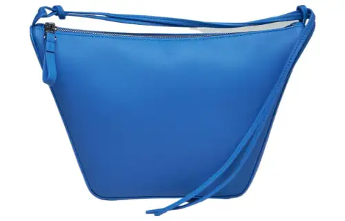 LOEWE Leather Crossbody Bag, Shoulder Bag Mini Women's Seaside Blue