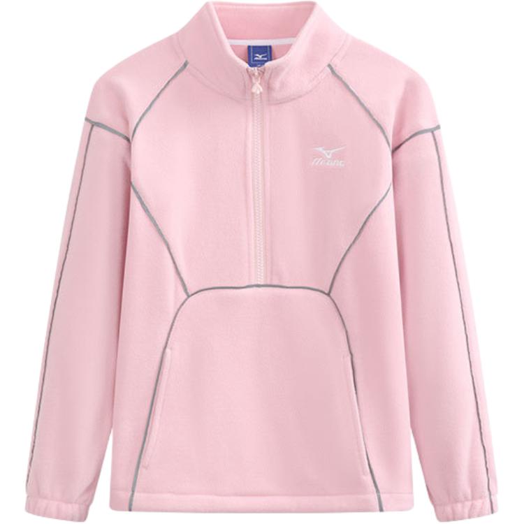 Детская толстовка Mizuno Fleece (синяя)