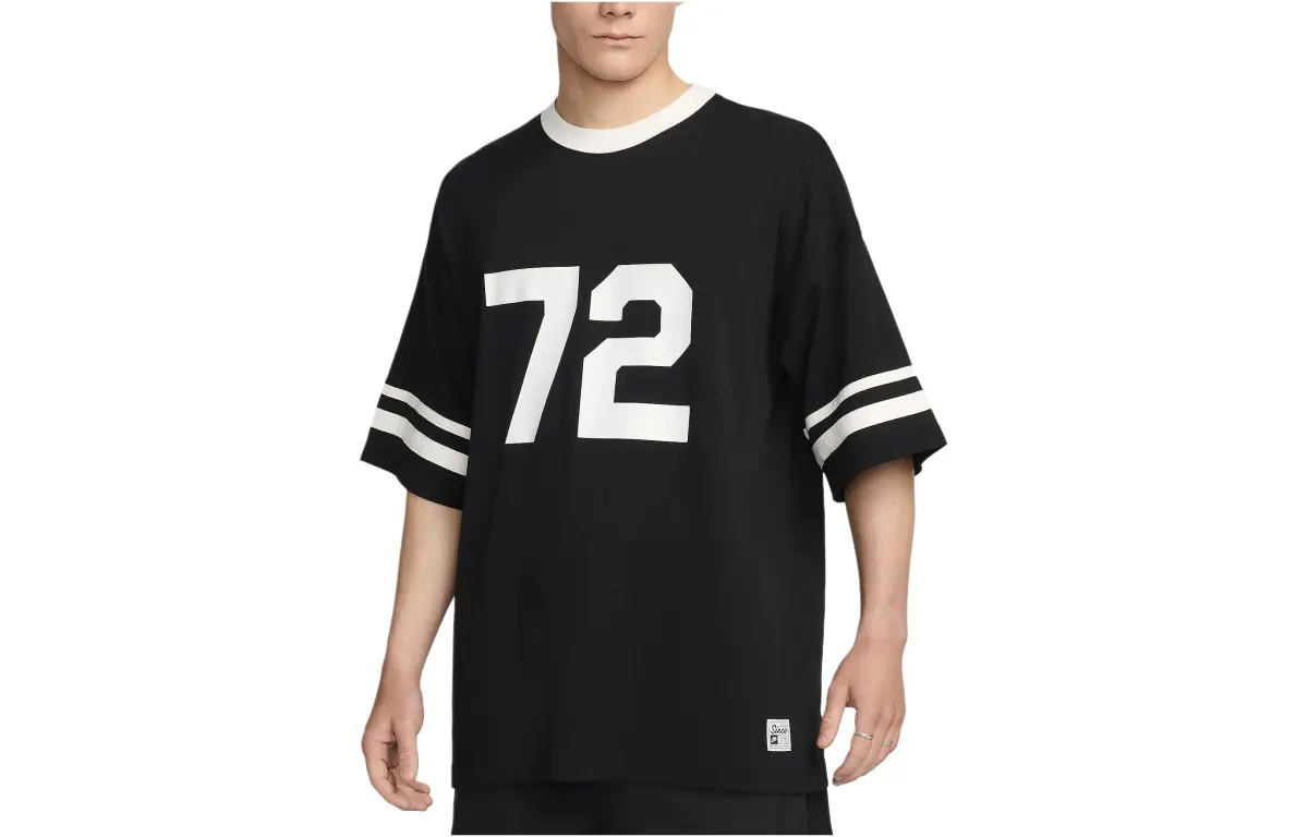 Nike T-Shirts Men's Black Crew Neck Thin