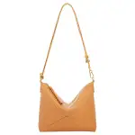 LOEWE Cow Leather Crossbody Handheld Shoulder Bag Women's Brown