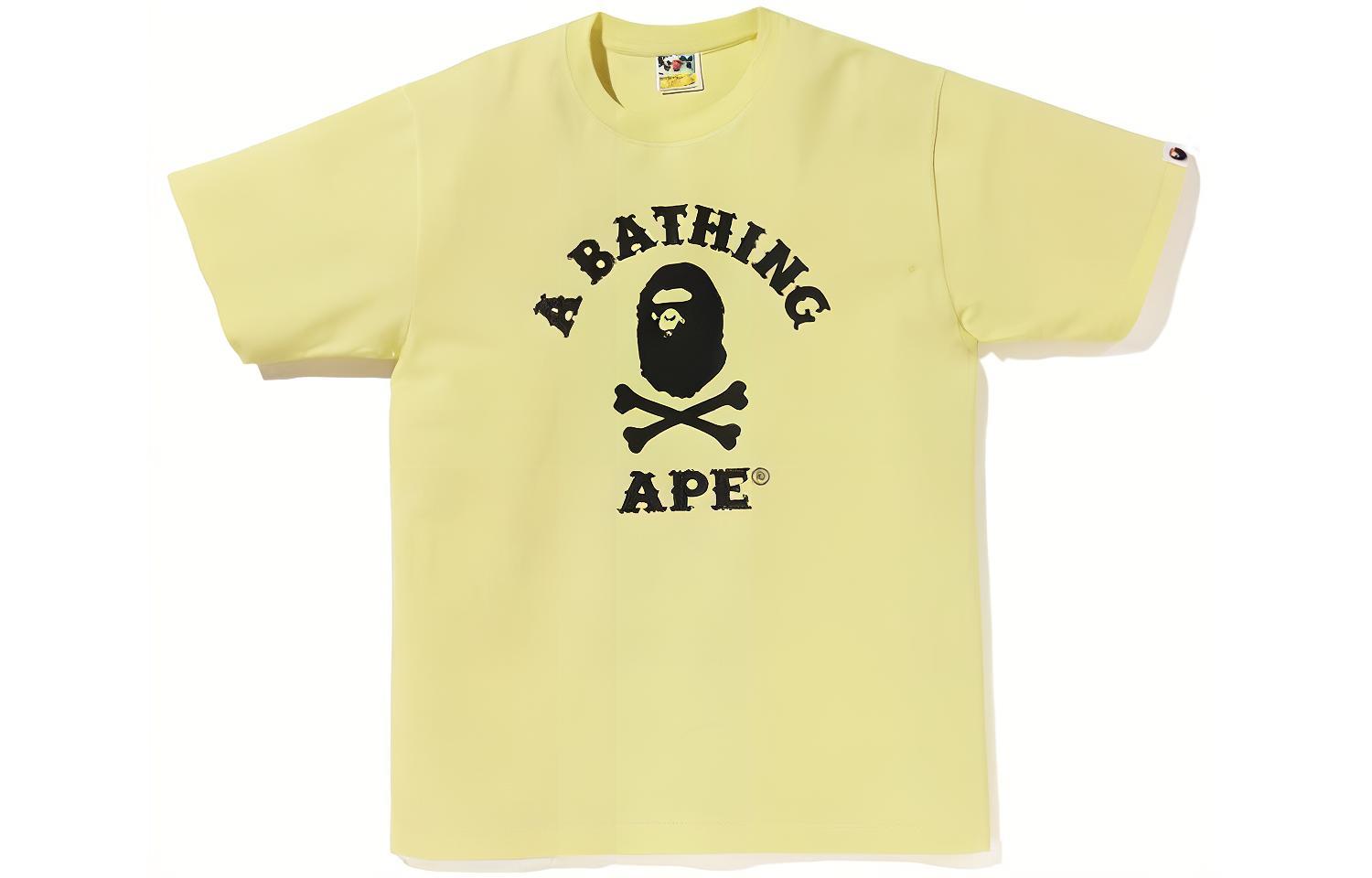 Bape Captain Ape Crossbone Tee