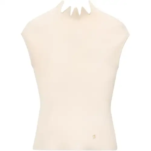 LOEWE FW22 Slim Fit Sweater Women's White