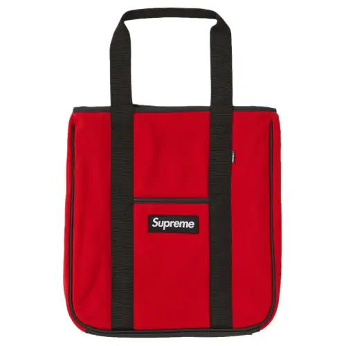 Supreme FW18 Fleece Handbag Regular Unisex Red