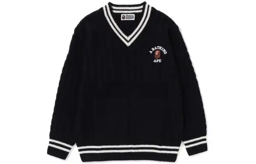 A BATHING APE Sweaters Women's V Neck Moderate Other