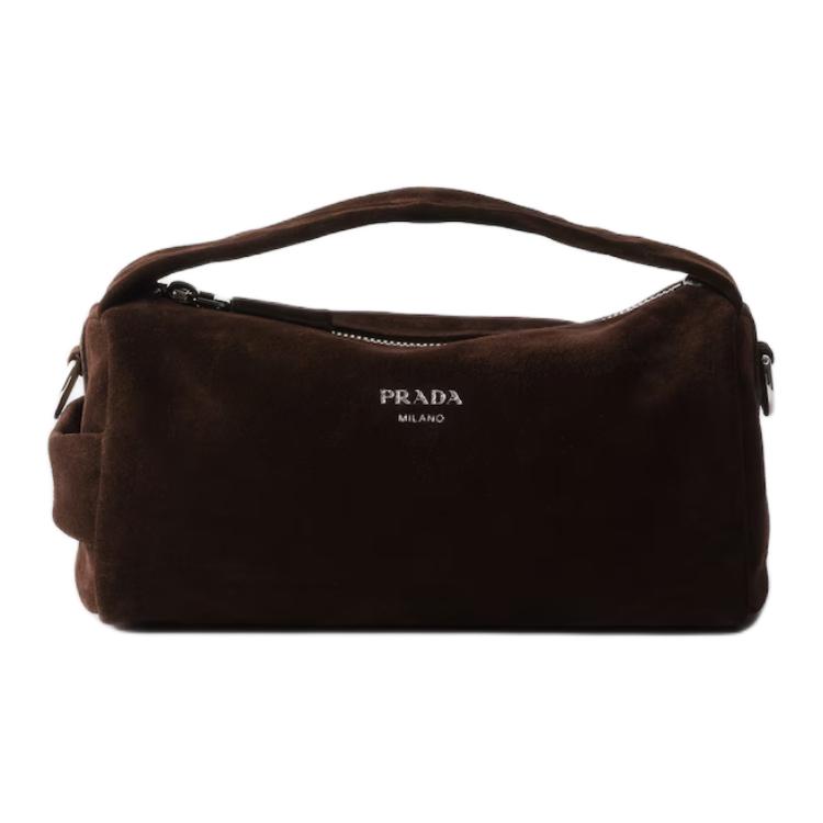 Мужская сумка Prada (темно-коричневая)
