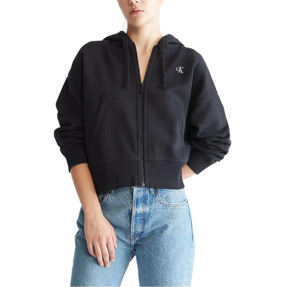 CALVIN KLEIN Jackets & Coats Women's Black