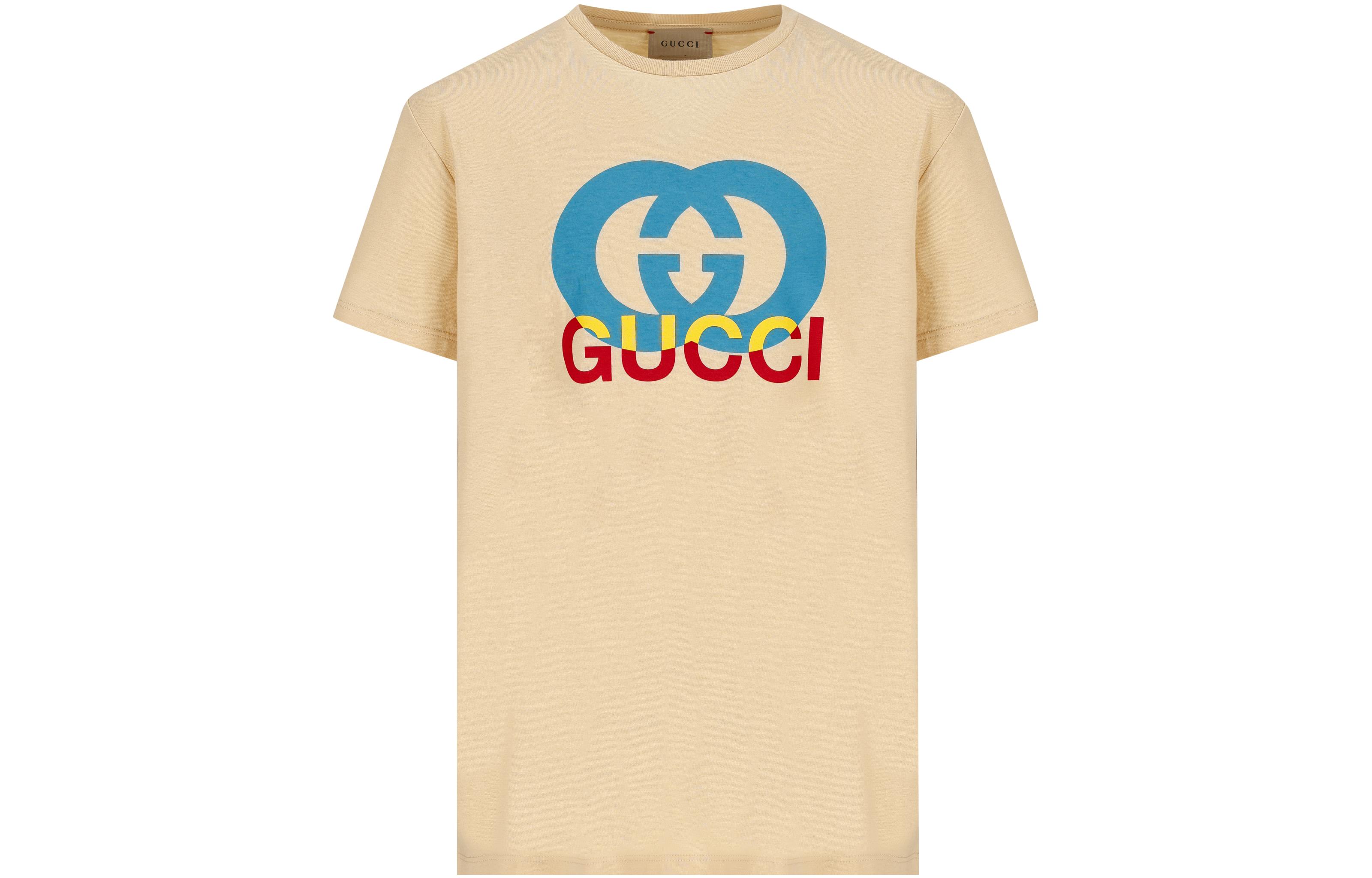 Детская футболка Gucci (желтая)