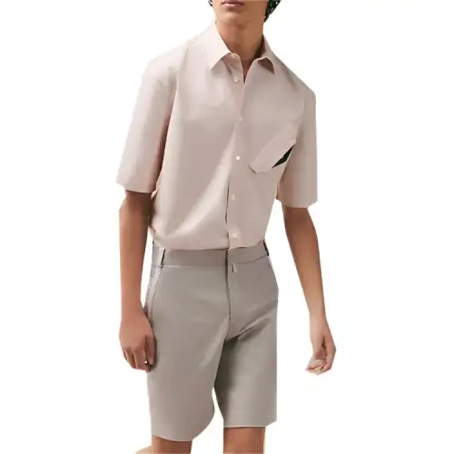 HERMES Casual Shorts Men's Gray Moderate