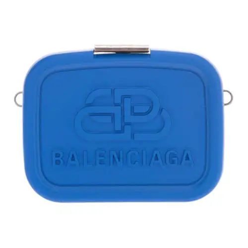 Balenciaga Plastic Handbag Women's Blue