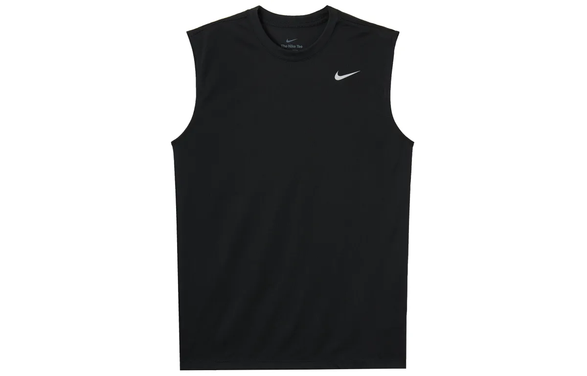 Nike Tank Tops Men's Black Crew Neck Moderate Other