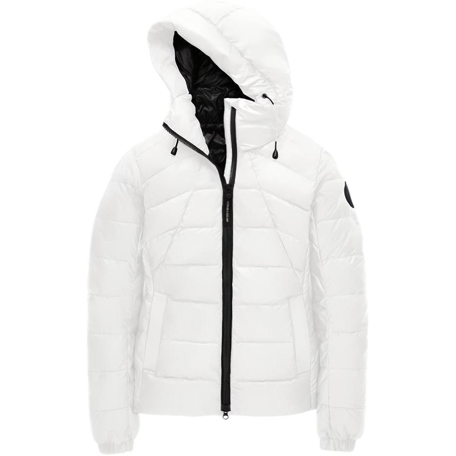 Женский пуховик Canada Goose Abbott (белый)