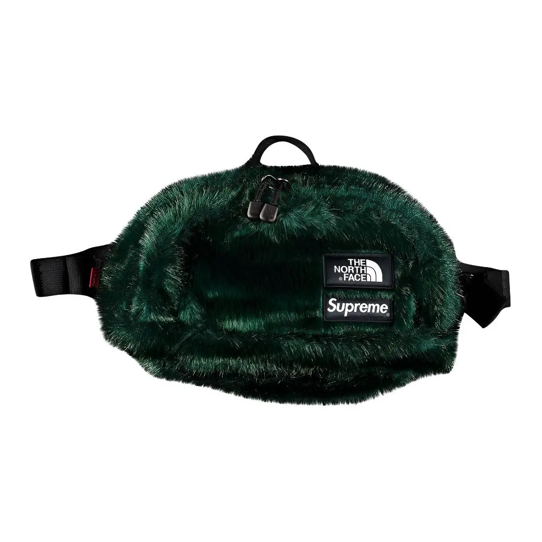 Supreme FW20 Week 16 The North Face Faux Fur Fanny Pack Unisex Green